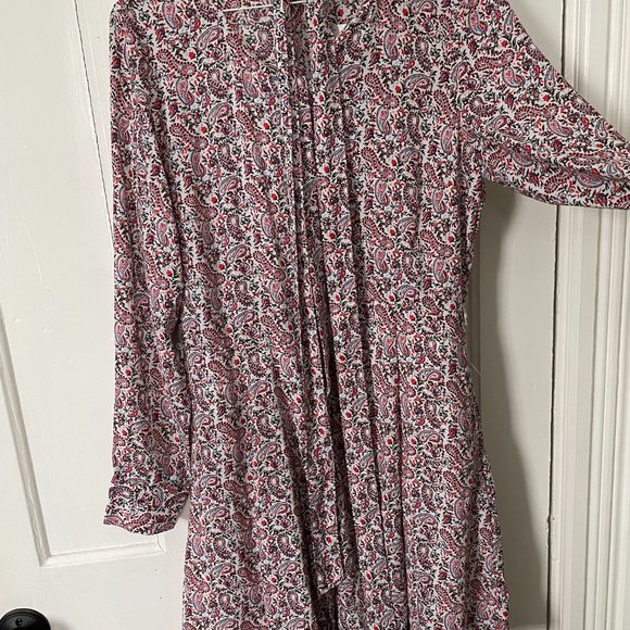 GAP - Paisley Swing Shirtdress - Picture 2 of 5